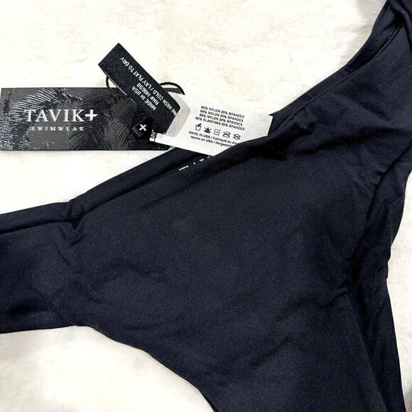 NWT Tavik Goldie Swim Bottom in Black - Small - Picture 3 of 7